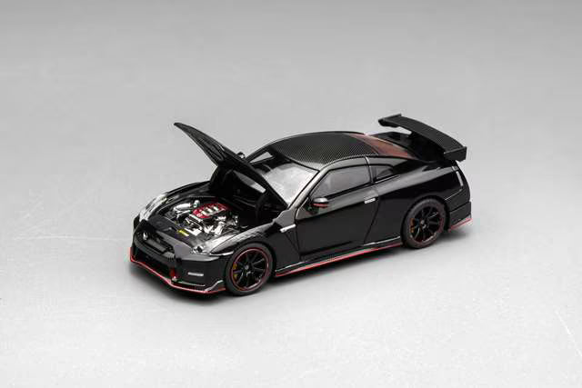 [ Pre-order ] M63524 MOTORHELIX 1:64 Nissan GT-R NISMO (R35) Special Edition 2022 Meteor Black Flake Pearl