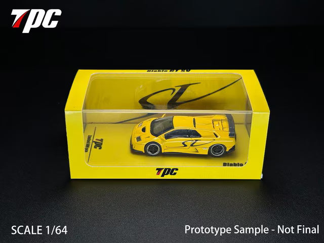 [ Pre-order ] TPC 1:64 Diablo GT-R Lemon Yellow SV