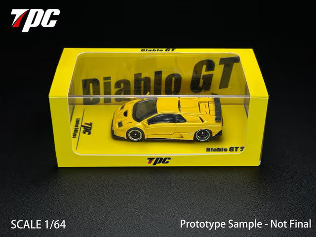 [ Pre-order ] TPC 1:64 Diablo GT-R Lemon Yellow