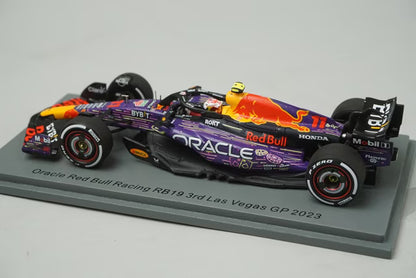 1:43 Spark S8935 Oracle Red Bull Racing RB19 Las Vegas GP 3rd 2023 #11 S.Perez
