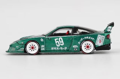 [ Pre-order ] MGT01163-R TSM MINI-GT 1:64 Scale Nissan LB-Super Silhouette 180SX Tokyo Auto Salon 2026 (Right-Hand Drive)