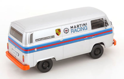 [ Pre-order ] KKDC181416 KK scale 1:18 Volkswagen T2b Kastenwagen Porsche Martini Racing 1972 Silver