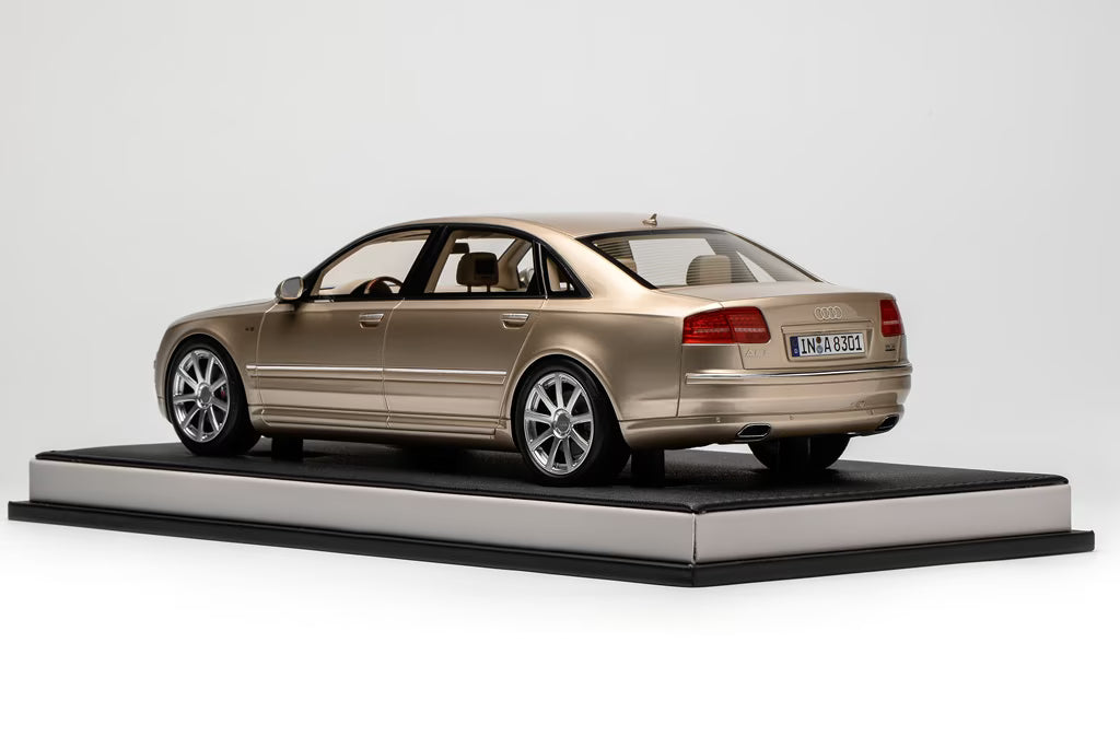 [ Pre-order ] MH030IBP MOTORHERIX 1:18 Audi A8 L W12 2008 Impala Beige Pearl