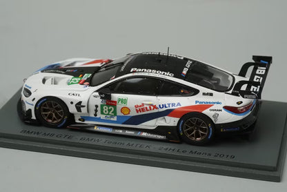 1:43 TSM Models TSM430474 Spark Custom BMW M8 GTE MTEK Le Mans 24H 2019 #82