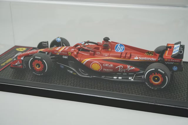 1:43 BBR BBRC307A Ferrari SF24 Monza GP Winner 2024 #16 C. Leclerc