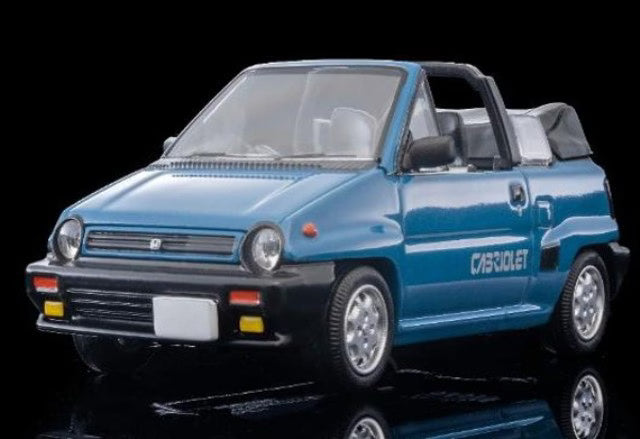 [ Pre-order ] LV-N262d TOMYTEC 1:64 Honda City Cabriolet (Blue) 1984 Model 332978