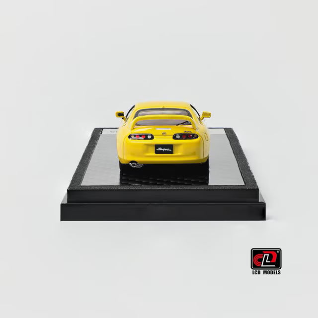 [ Pre-order ] LCD64037-YE LCD 1:64 Toyota Supra A80 Yellow