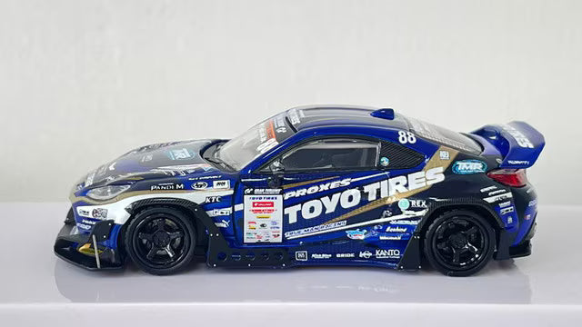[ Pre-order ] GU64101 GULLIVER64 1:64 GR86 Team Toyo Tires Drift D1GP 2025 #88 M.Kawabata