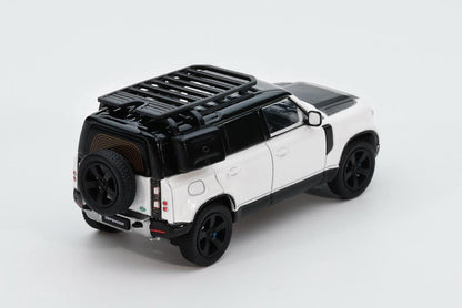 [ Pre-order ] GE-002-9 GCD Gaincorp Products x Enchery 1:64 Land Rover Defender110 White (LHD)