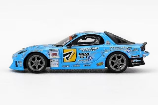 [ Pre-order ] MGT01195-R TSM MINI-GT 1:64 Mazda RX-7 RE Amemiya 2025 D1 GP (Right-Hand Drive)