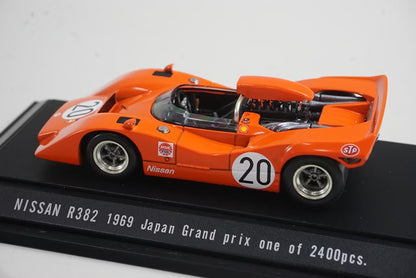 1:43 EBBRO 43533 Nissan R382 Japanese Grand Prix 1969 #20 Red