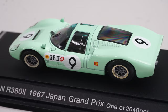 1:43 EBBRO 43384 Nissan R380Ⅱ Japanese GP 1967 #9 Light Green