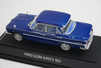 1:43 EBBRO 43570 Nissan Prince Gloria Super 6 1963 Blue