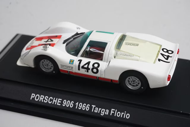 1:43 EBBRO 43637 Porsche 906 Targa Florio 1966 #148 White