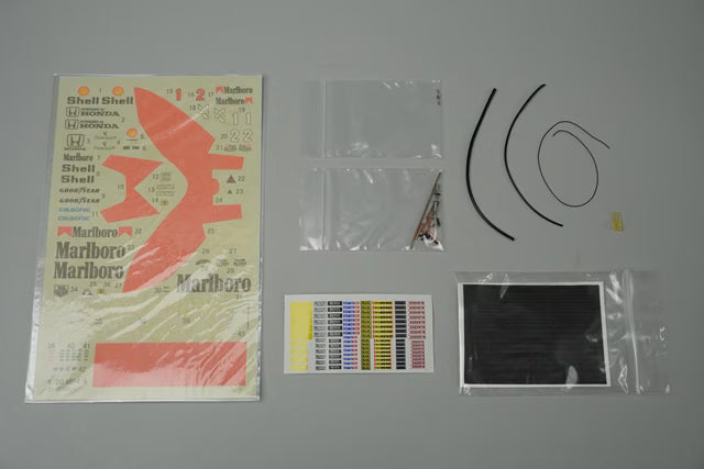 1:20 Model Factory HIRO K018-19.800 MP4/6 Japanese GP 1-2 Finish Assembly Kit