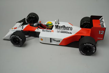 1:18 MINICHAMPS 540881812 McLaren Honda MP4 1988 World Champion #12 A. Senna Marlboro specification