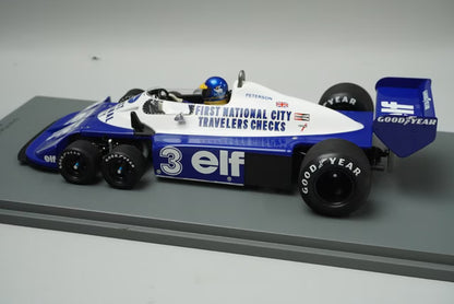 1:18 Spark 18S572 Tyrrell P34 German GP 1977 #3