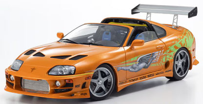 KS08975FF KYOSHO 1:18 Toyota Supra Turbo 1994 "Fast & Furious" (Orange Pearl)