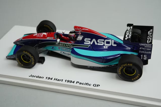 1:43 Spark FS19 Racing On Custom Jordan 194 Hart Pacific GP 1994 #15 Aguri Suzuki