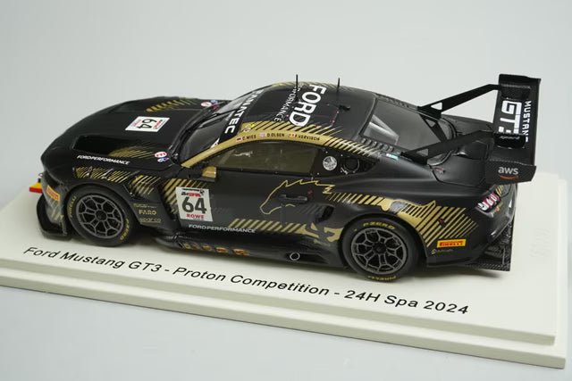 1:43 Spark SB794 Ford Mustang GT3 Proton Competition 24H Spa 2024 #64