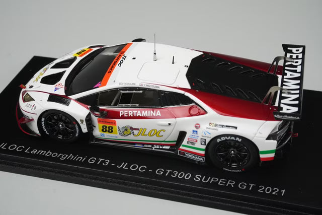 1:43 Spark SGT010 JLOC Lamborghini GT3 GT300 Super GT 2021 #88 Takashi Kogure / Yuya Motojima