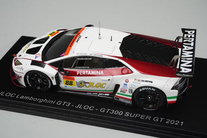 1:43 Spark SGT010 JLOC Lamborghini GT3 GT300 Super GT 2021 #88 Takashi Kogure / Yuya Motojima