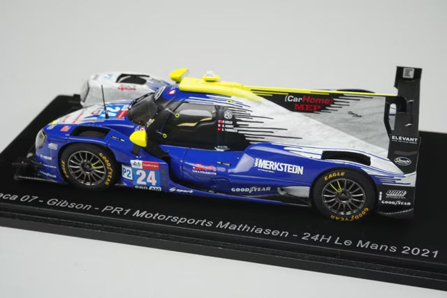 1:43 Spark S8240 Oreca 07 Gibson PR1 Motorsport Mathiasen Le Mans 24H 2021 #24