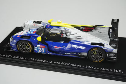 1:43 Spark S8240 Oreca 07 Gibson PR1 Motorsport Mathiasen Le Mans 24H 2021 #24