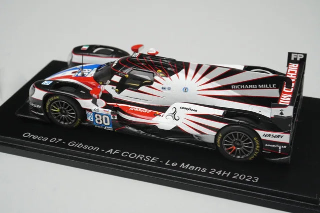 1:43 Spark S8756 Oreca 07 Gibson AF CORSE Le Mans 24H 2023 #80