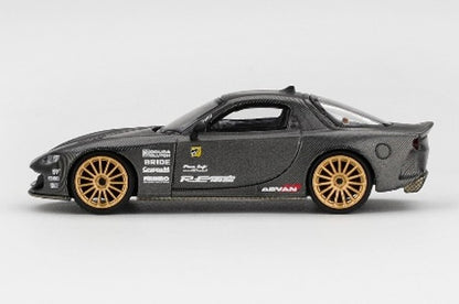 [ Pre-order ] MGT01205-BL TSM MINI-GT 1:64 Mazda RX-7 RE Amemiya Matsukiyo Koku 3-Rotor NA-7 Tuning Car Division Grand Prize Tokyo Auto Salon 2025 (Right-hand drive) *Blister packaging