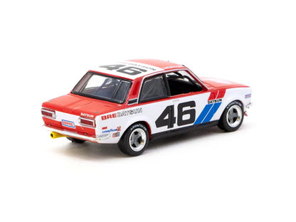 T64-052-71BRE46 Tarmac Works 1:64 BRE Datsun 510 Trans Am 2.5 Championship 1971 John Morton