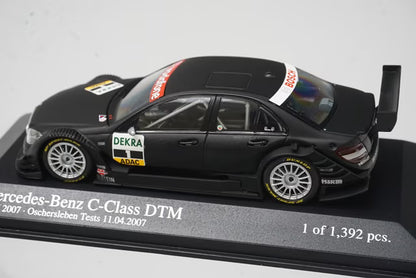 1:43 MINICHAMPS 400073791 Mercedes-Benz C-Class DTM Test Car 2007 #1