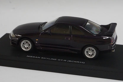 1:43 KYOSHO 03341MP Nissan Skyline GT-R (BCNR33) 1995 Midnight Purple