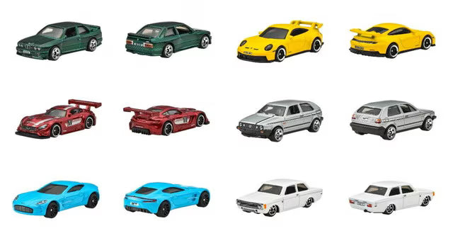 JLB25-9866 Hot Wheels Euro Style Multipack