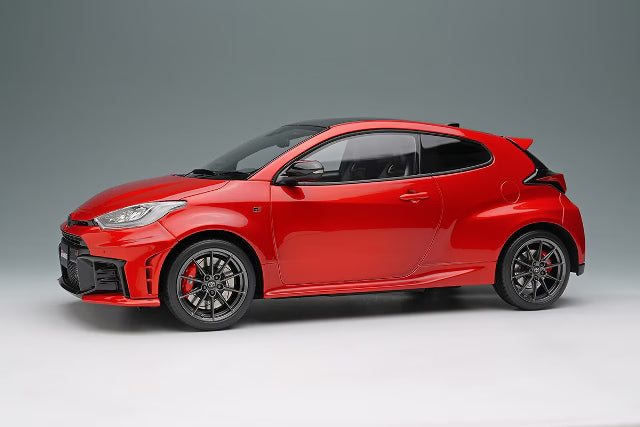 [ Pre-order ] EML182E Make Up EIDOLON 1:18 Toyota GR Yaris RZ High Performance 2024 Emotional Red 2