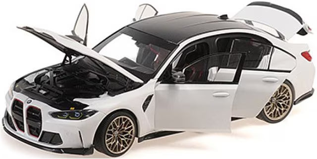 [ Pre-order ] 110023500 MINICHAMPS 1:18 BMW M3 CS 2023 White