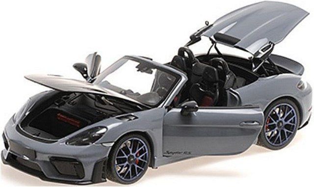 [ Pre-order ] 110063130 MINICHAMPS 1:18 Porsche Spyder RS 2024 Gray Weissach Package