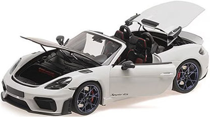 [ Pre-order ] 110063131 MINICHAMPS 1:18 Porsche Spyder RS 2024 White Weissach Package