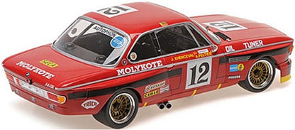 [ Pre-order ] 155742612 MINICHAMPS 1:18 BMW 3.0 CSL "BMW LUIGI" PELTIER XHENCEVAL/DIEUDONNEE #12 24H Spa 1974 Winner