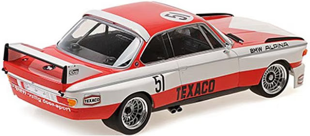 [ Pre-order ] 155742651 MINICHAMPS 1:18 BMW 3.0 CSL "TEAM MARLBORO" HUUB VERMEULEN #51 Zandvoort 1974 Winner