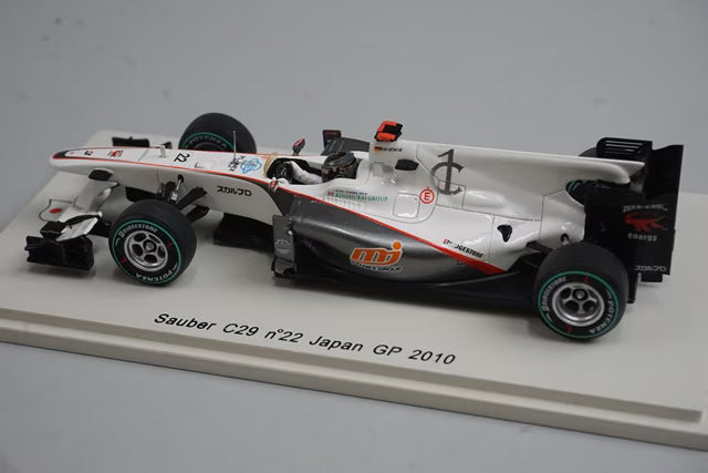 1:43 Spark SJ002 Sauber C29 Japanese GP 2010 #22 N. Heidfeld