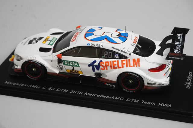 1:43 Spark SG441 Mercedes-AMG C63 DTM Team HWA 2018 #3 P.D. Resta
