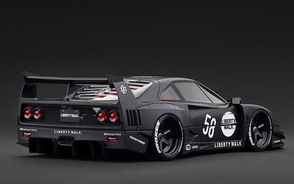 IG3755 ignition model 1:18 LB-WORKS 40 Full Carbon Matte Black (Full Carbon) Web Exclusive