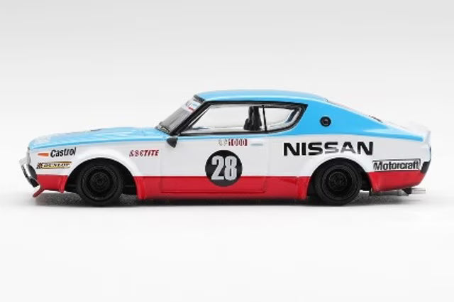 [ Pre-order ] MGT01212-R TSM MINI-GT 1:64 Nissan Skyline Kenmeri Liberty Walk Nissan Racing '75 Concept (Right-hand drive)