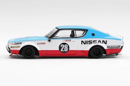 [ Pre-order ] MGT01212-R TSM MINI-GT 1:64 Nissan Skyline Kenmeri Liberty Walk Nissan Racing '75 Concept (Right-hand drive)