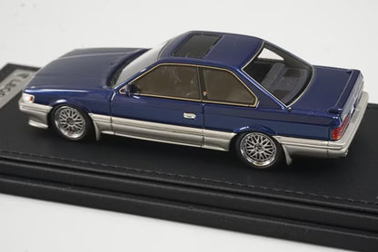 1:43 ignition model IG2215 Nissan Leopard 3.0 Ultima F31 Blue Silver model car