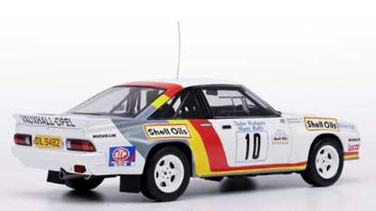 [ Pre-order ] 18RMC260 ixo 1:18 Opel Manta 400 1985 Isle of Man Rally #10 B.Fisher A.Frazer