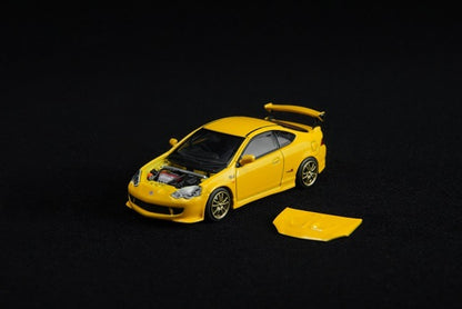 [ Pre-order ] M65810 MOTORHELIX 1:64 Honda INTEGRA TYPE R (DC5) MUGEN Phoenix Yellow