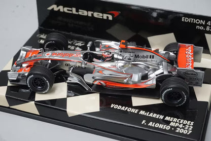 1:43 MINICHAMPS 530074301 Vodafone McLaren Mercedes MP4-22 2007 #1 F. Alonso