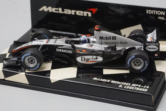 1:43 MINICHAMPS 530044305 McLaren Mercedes MP4-19 #5 D. Coulthard